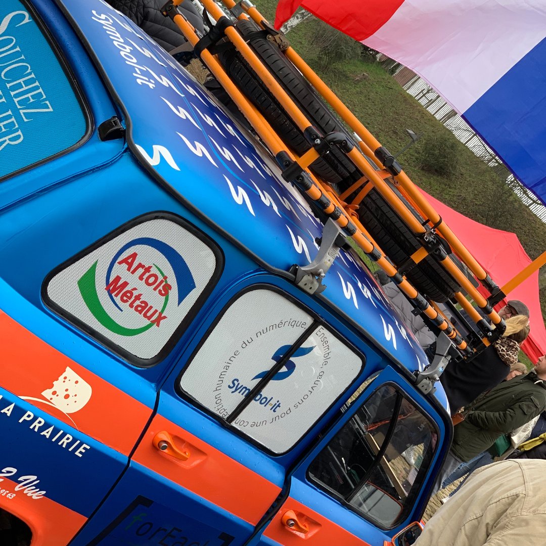 symbol_it's tweet image. Symbol-It se déplace jusqu’au Maroc 🚙

Nous avons le plaisir de sponsoriser la Chitine 🤩

Et une bonne route à tous 😊

#4LTrophy #Titine #Maroc #Raid #humanisme #renault4 #développeurweb #numérique #symbol-it @machtitine