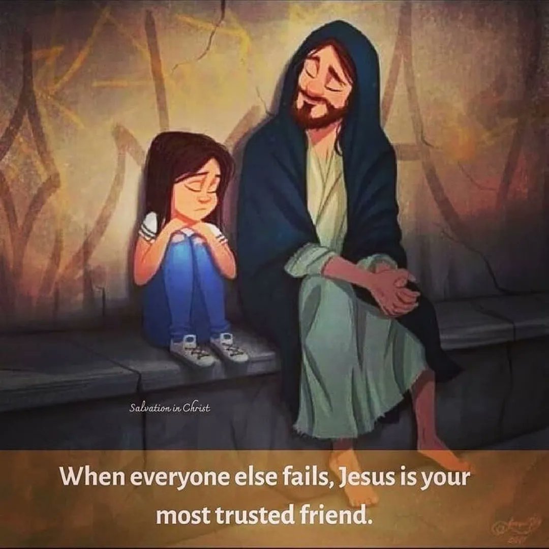 When everyone else in this world lets you down, Jesus will always be there to lift you back up.