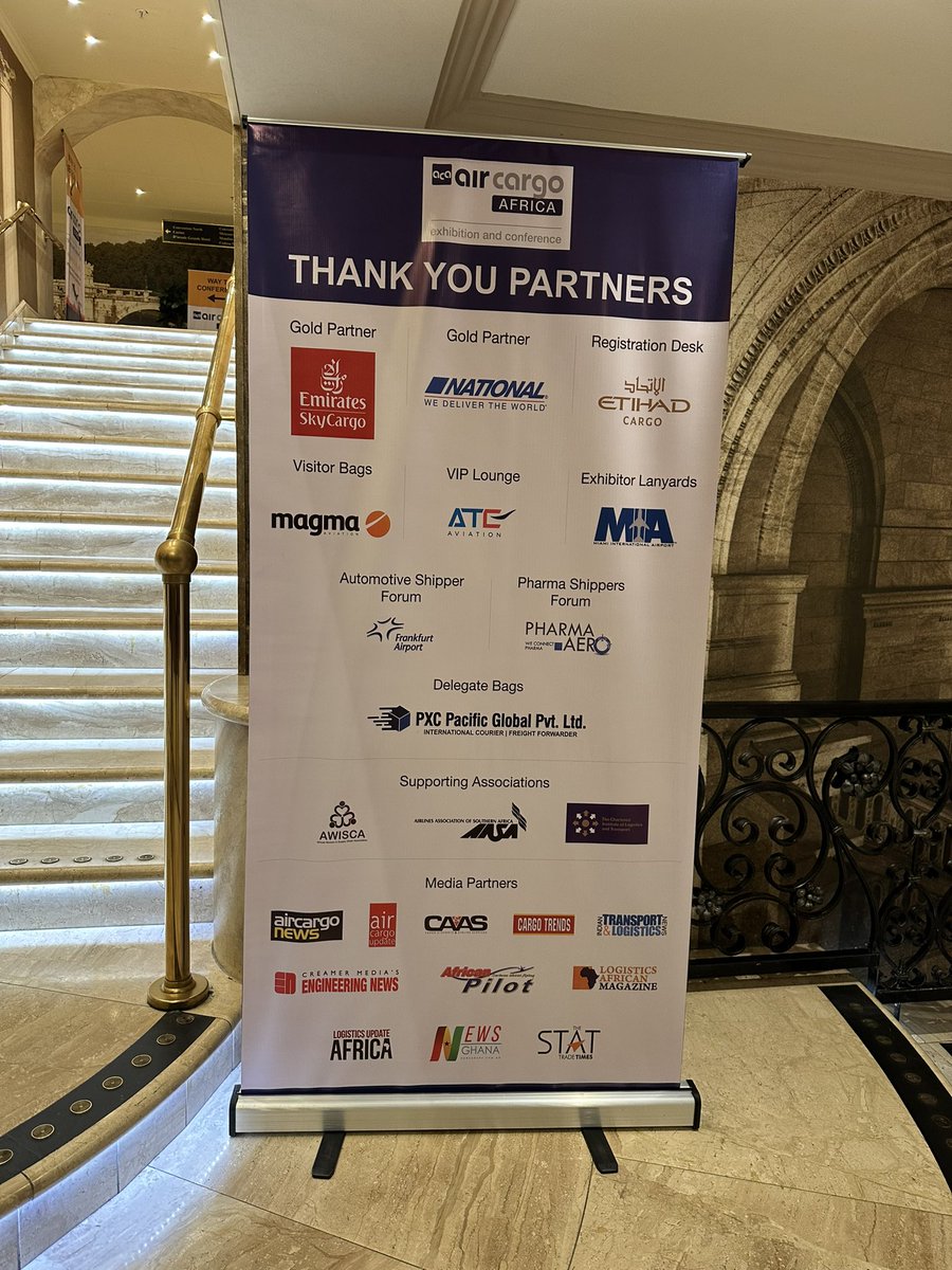 Seanhlomane's tweet photo. Attending the 3-day @AirCargoAfrica Exhibition & Conference at the @EmperorsPalace Convention Centre. A great platform for new business opportunities, global perspectives and strong networking for its stakeholders. #aircargo #aircargoconference #aircargologistics #MesseMuenchen https://t.co/o9WakXxyVX