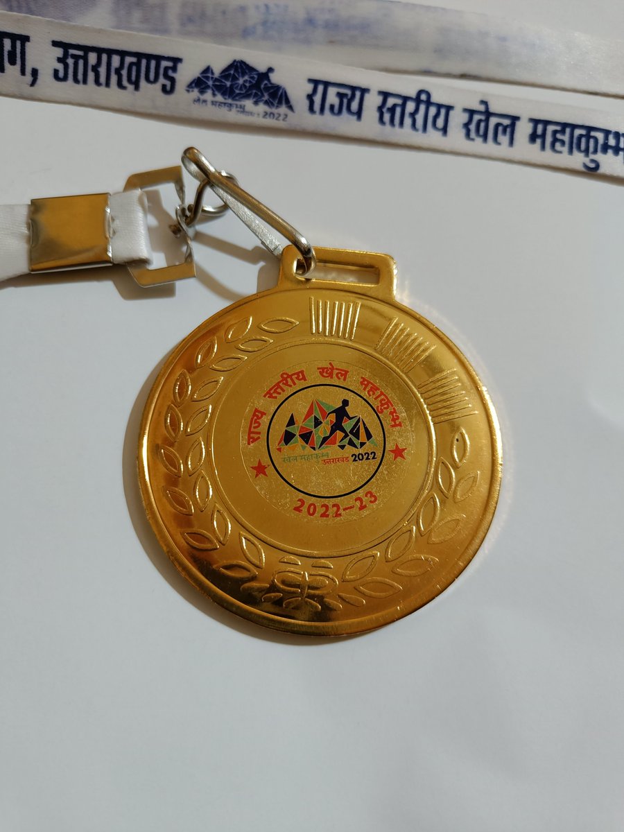 Received Gold Medal 🏅 for the fourth consecutive time in the Uttarakhand State Level (Para Badminton) 🏸 #KhelMahakumbh ...

#KhelIndia #KheloIndia #JeetegaIndia #badminton #KhelMahakumbh2022 #badmintonworld