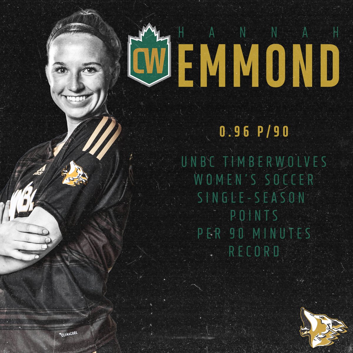 Dangerous, efficient, productive. Every time she stepped on the pitch. 

Impressive stuff, Hannah Emmond!