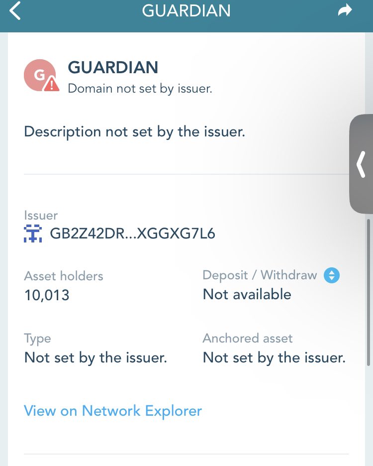 JQHNSwanson's tweet image. #Lobstr #ProjectGuardian #AssetLocked