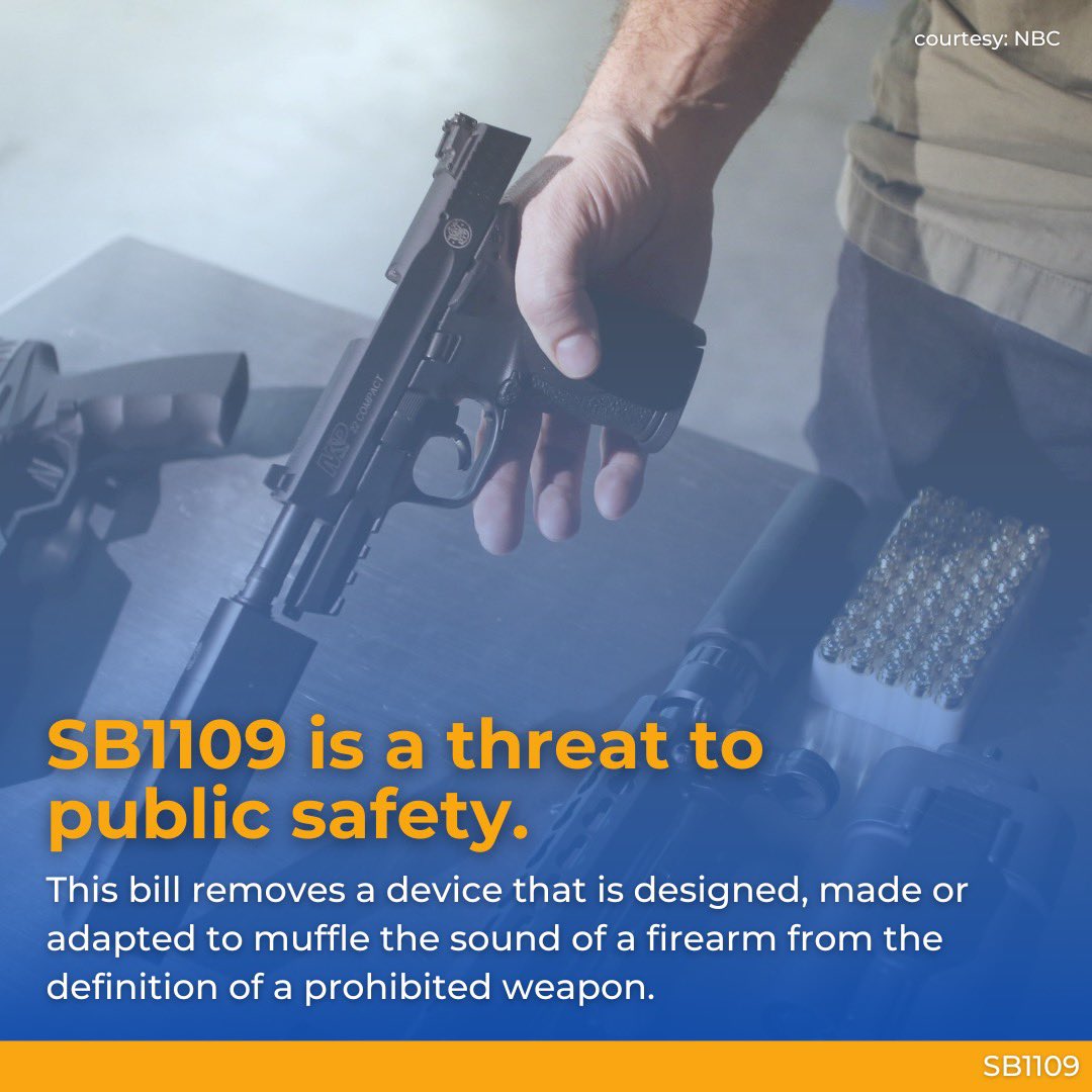 AZSenateDems's tweet photo. 🚨 Did You Know? #SB1109 is a threat to public safety.
Bill Tracker: https://t.co/VmUBPh0v8O https://t.co/JhqsJ8TwsX