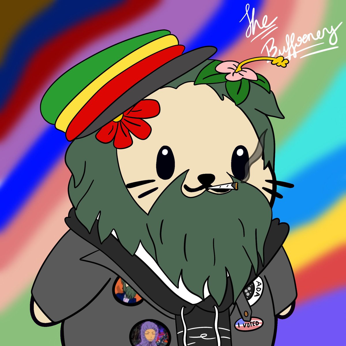 kryptokev8's tweet photo. Every Tuesday is #tangztuesday for me. Shout out to @tiffyshmoop for this sick ass @sappyseals rendition of my @WildTangz #crosschainlove https://t.co/EoYEyzE83n