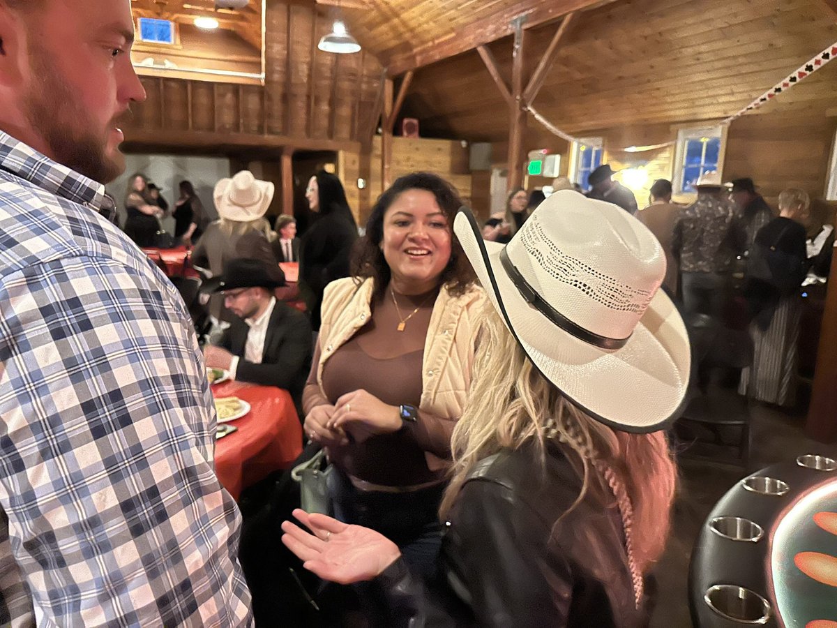 FusionHCS's tweet image. Pt 1. Fusion Casino Night! 🎰 We had so much fun celebrating casino style with black tie and western attire. Good food, and good memories. Never a dull moment with the team here at Fusion 🤠🎊 #notrealgamblingdontworry #casinonight #bestteam #fusionhcs #partyneverstops