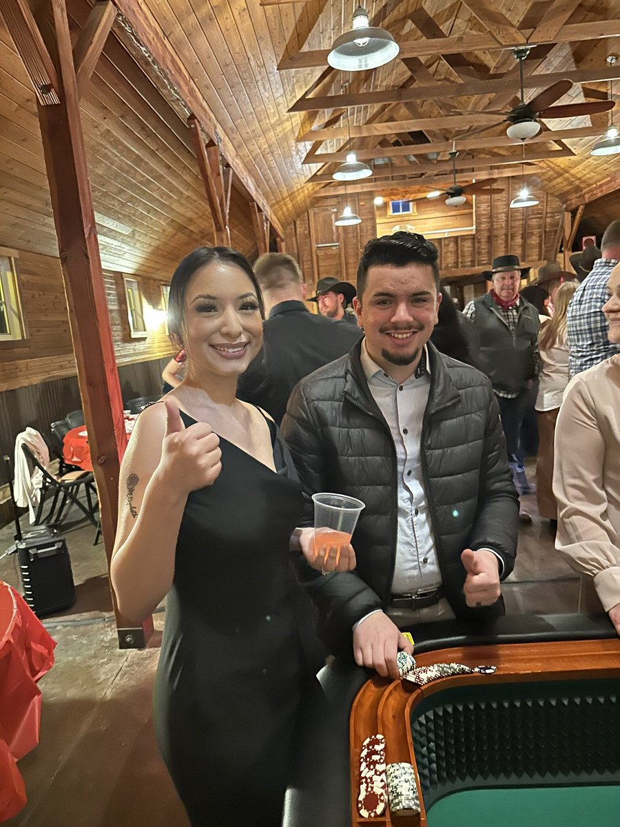 FusionHCS's tweet image. Pt 1. Fusion Casino Night! 🎰 We had so much fun celebrating casino style with black tie and western attire. Good food, and good memories. Never a dull moment with the team here at Fusion 🤠🎊 #notrealgamblingdontworry #casinonight #bestteam #fusionhcs #partyneverstops