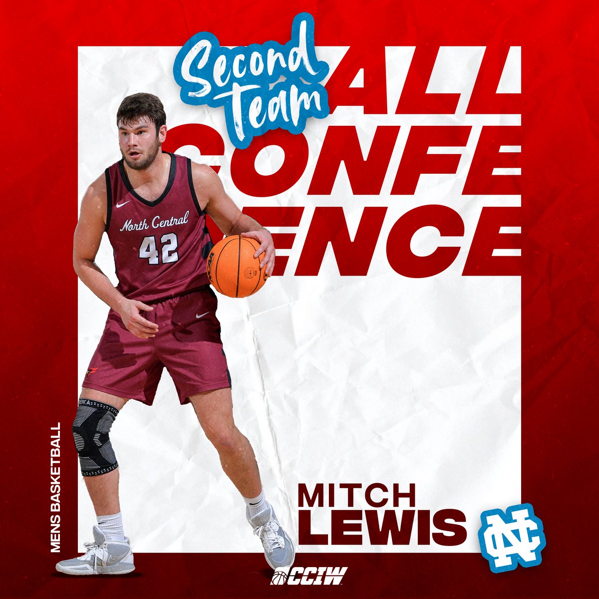 .<a href="/NCCMBB/">North Central College Men's Basketball</a>'s Matt Helwig is a unanimous First Team All <a href="/CCIW_Athletics/">CCIW</a> selection for the 2nd straight year &amp; Mitch Lewis is a Second Team pick by the conference's head coaches.

📜 bit.ly/3Kw37O3

#WeAreNC 🏀