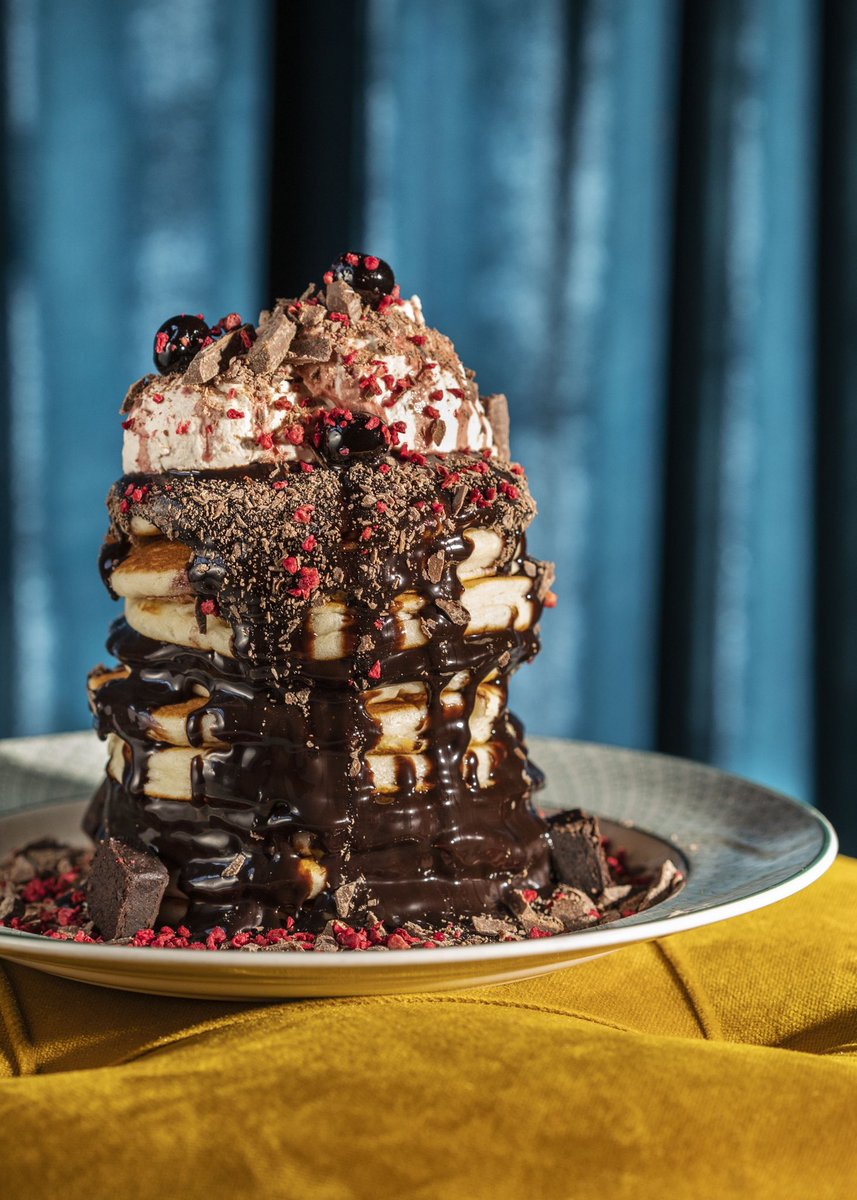 The_CosyClub's tweet photo. Happy Flippin’ Pancake Day! 😋💛

Don’t miss your final chance to try our our decadent Black Forest Gateaux pancake stack 🍒 or Build-Your-Own pancakes with 15 toppings to choose from 🥞

Don’t forget to tag us in your creations 📸

#pancakeday #pancakes #cosyclub #stackemhigh https://t.co/yLCOdxLMEi