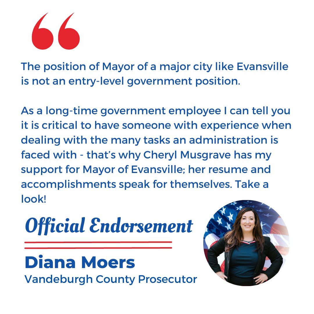 musgrave4mayor's tweet photo. Thankful for her support. https://t.co/BFDtzPNgtK