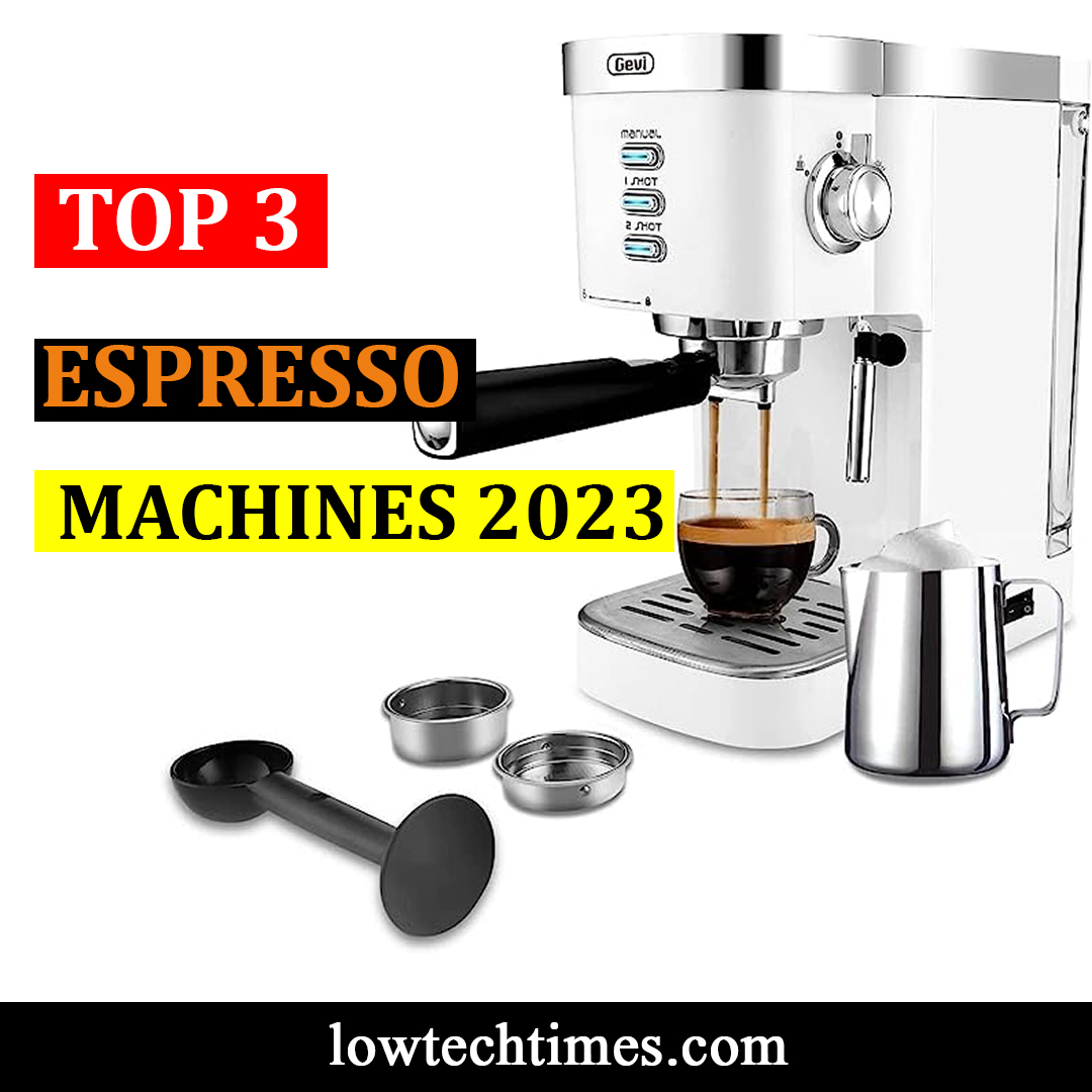 LowTechTimes's tweet photo. Looking for a top-notch espresso experience at home? Look no further than our top-rated espresso machines! From sleek designs to barista-level performance, our machines are the perfect addition to any coffee lover's kitchen. #TopEspressoMachines #HomeBarista #CoffeeLove https://t.co/HvtS2WfMTA