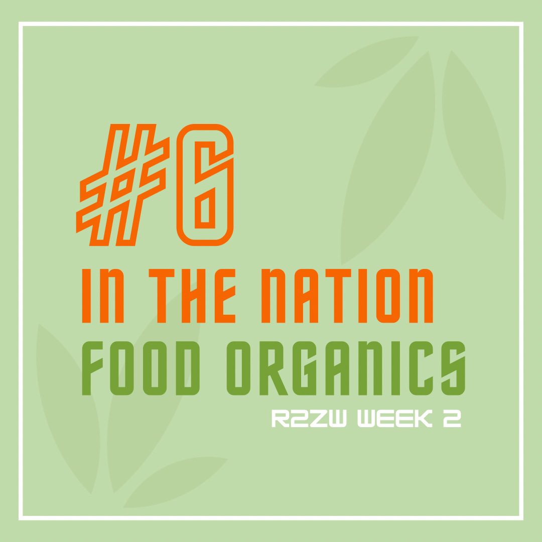 Campus Race to Zero Waste update! We are currently #6 in the nation for food organics! We are killin it over at compost ! Let’s gooo tigers! 🐯💚 <a href="/campusrace2zero/">Campus Race to Zero Waste</a>