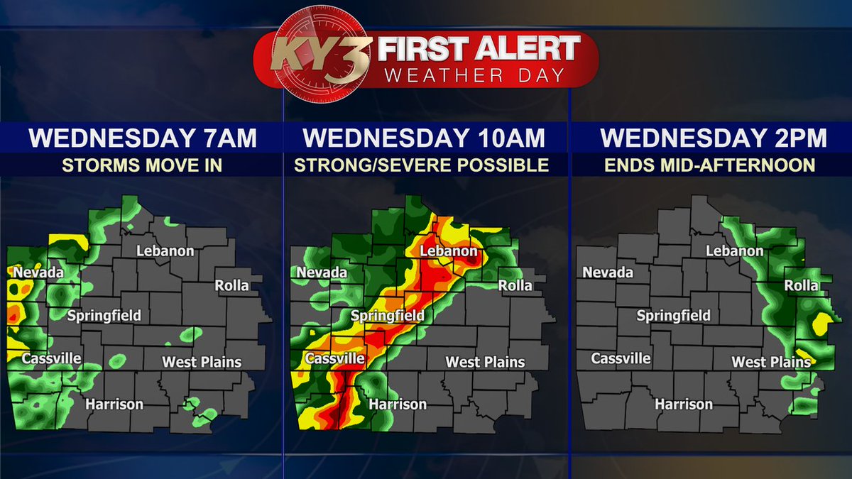 Danielle Davis on Twitter "A first alert weather day has been issued