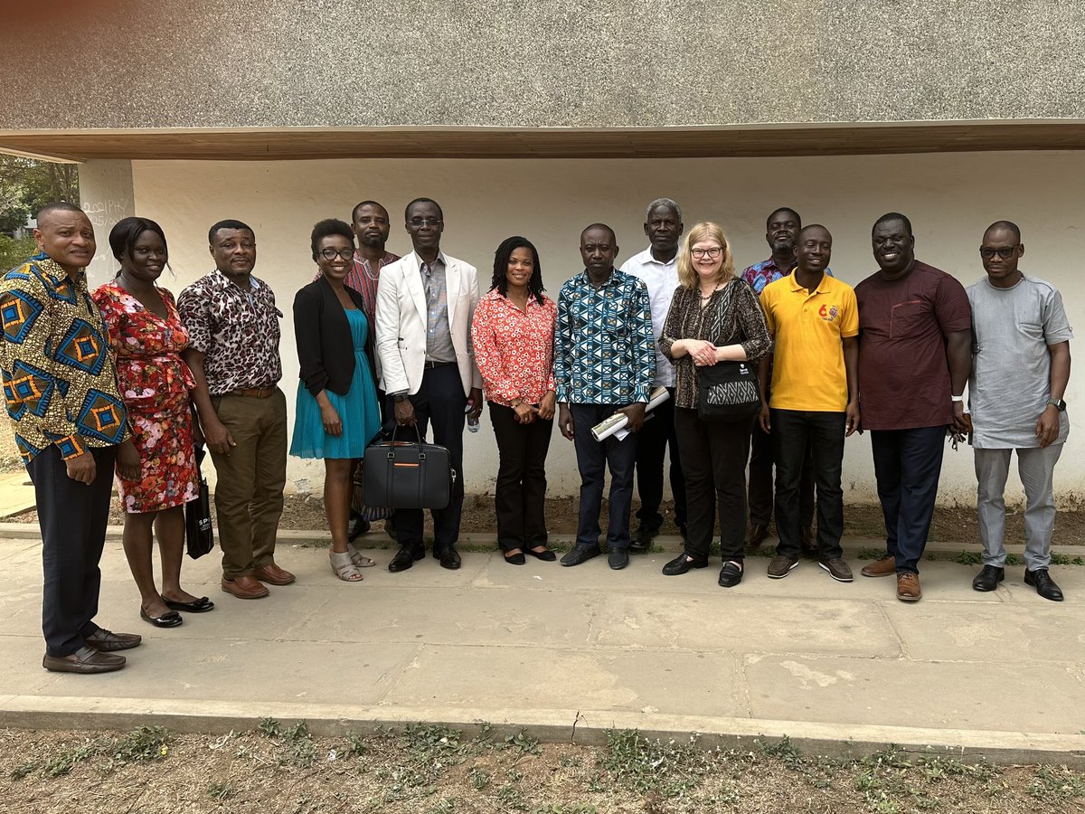 Day two of <a href="/SprottSchool/">Sprott School of Business at Carleton University</a> partnership visit to Ghana. Enjoyed a lovely drive to Cape Coast to connect with <a href="/UCCGH_Official/">University of Cape Coast (UCC)</a> Business School and the School of Economics. Thanks for the warm welcome and the great conversations. <a href="/Dean_Sprott/">Howard Nemiroff</a> 
#internationalization