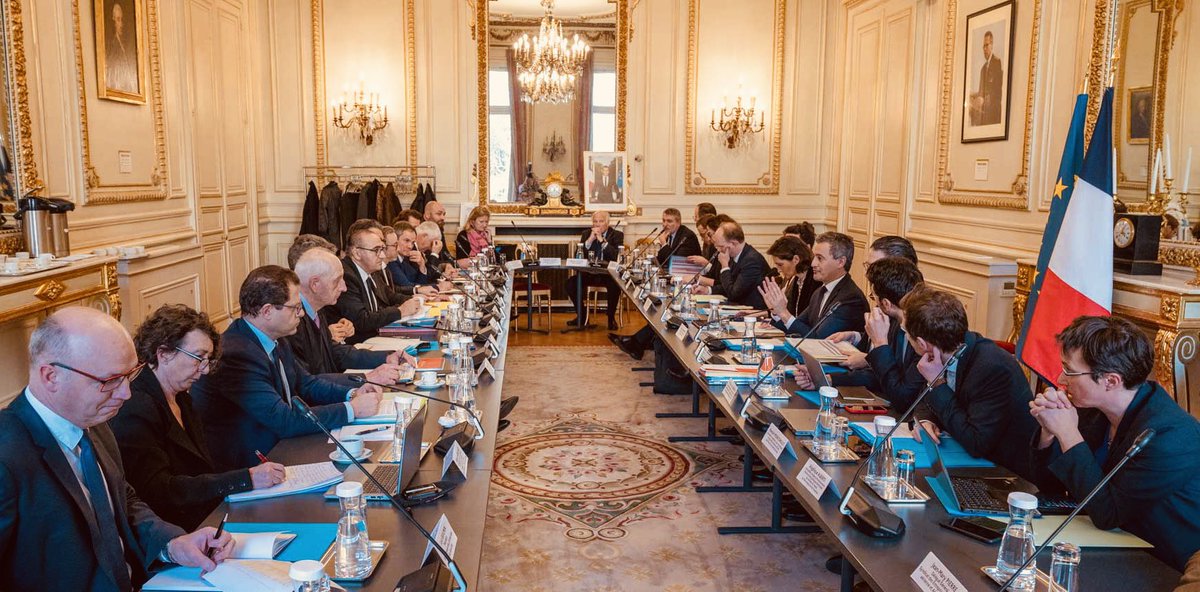 Nous avons réuni pour la 3e fois en quelques mois les acteurs de la sécurité privée qui joueront un rôle essentiel dans la bonne tenue de la coupe du monde de Rugby et des jeux olympiques et paralympiques. L’Etat est là pour accompagner ces entreprises à relever ce défi. <a href="/AOC1978/">Amélie Oudéa-Castéra</a>