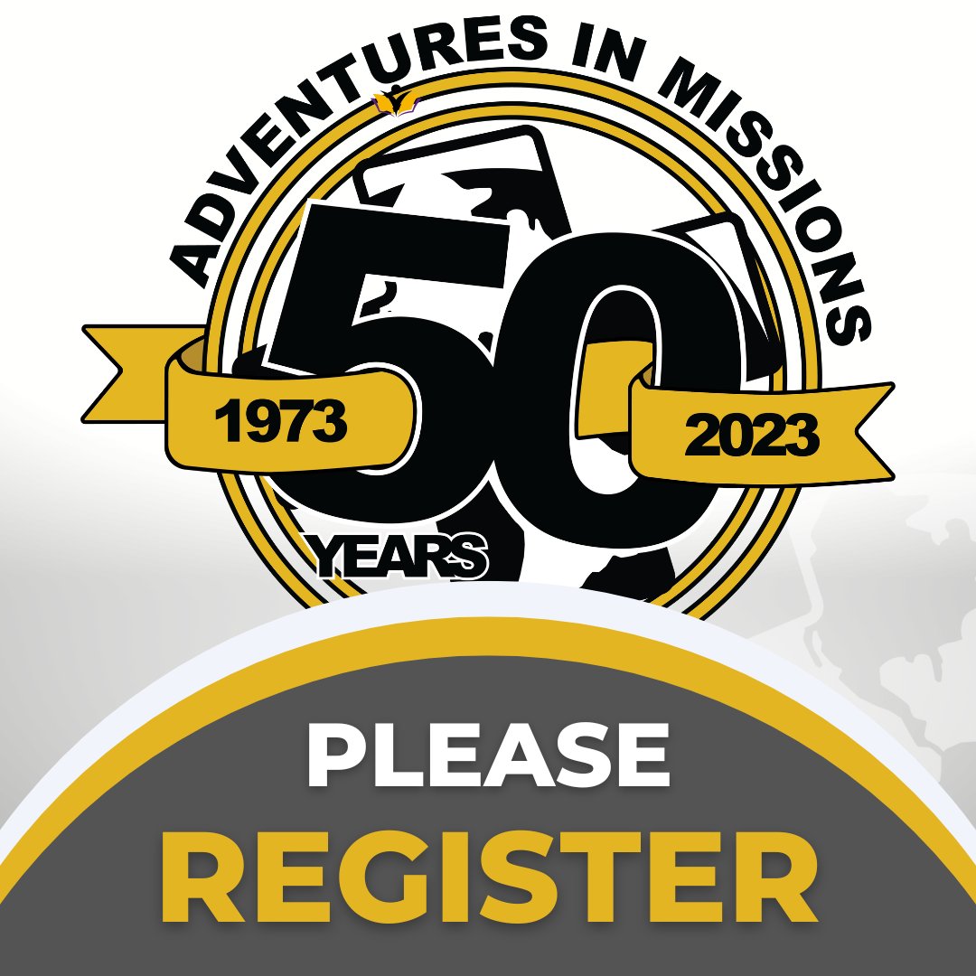 AIM_MISSIONS's tweet photo. We are looking forward to seeing everyone at the upcoming AIM 50-Year Celebration. To ensure we have enough seating and food, we ask everyone to please register, including folks in Lubbock and the surrounding area. We hope to see you there!

https://t.co/WB1kcEBCqj https://t.co/bnqimKt4Og