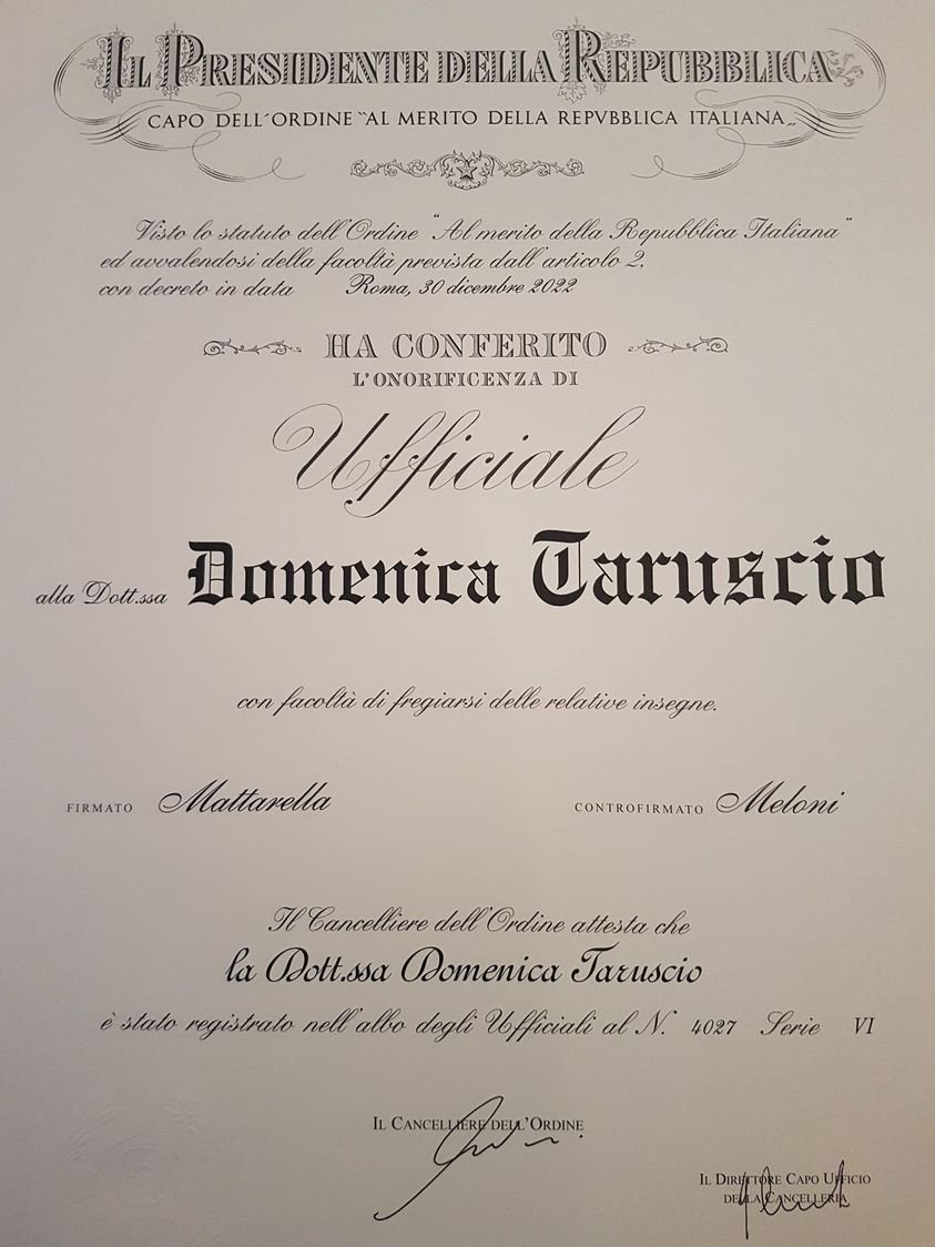 Domenica Taruscio tweet media