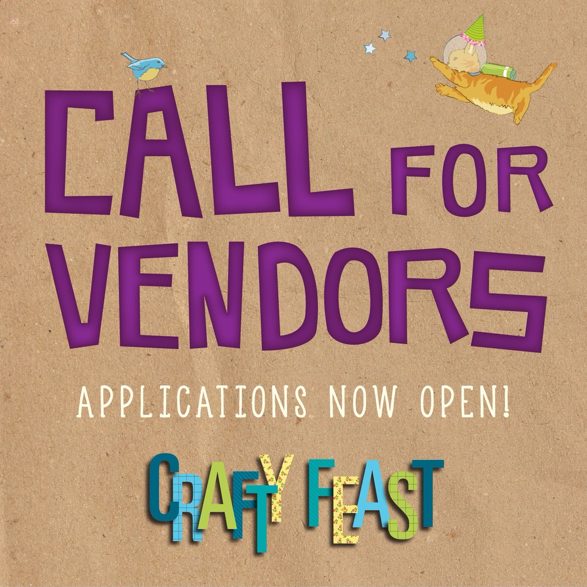 CraftyFeast's tweet photo. Crafty Feast returns on Sunday, April 16 as part of #ArtistaVista in downtown Columbia. Apply to be a vendor now! https://t.co/h8rrE6hHGl https://t.co/ZuyauiNm1j