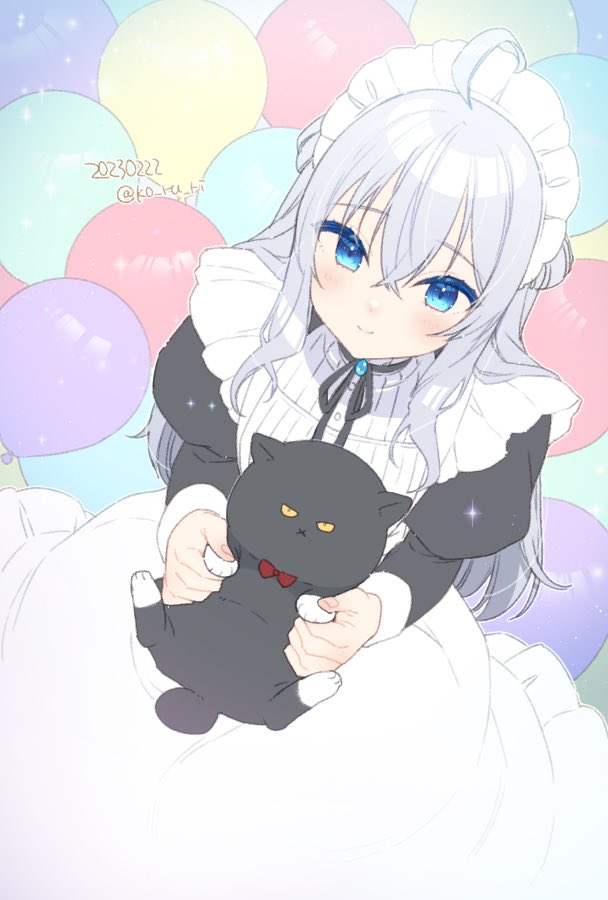 「誕生日です!今後もイラストや漫画、ゲームなどなどで楽しんでもらえたら嬉しいです〜」|こるり*新刊委託中のイラスト