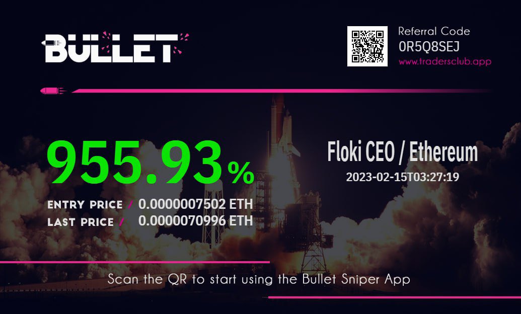 V3 beta testing still ongoing as well continuous push for better accessibility and ultimately ease in trading defi with the Bullet tool, better features, interface and so much more, meanwhile below are successful snipes the past weeks #Crypto #defi #Cryptocurency #bullet