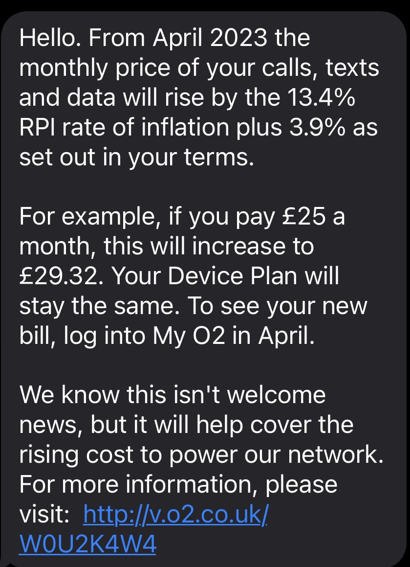 McGeeky_'s tweet photo. So @O2 are increasing prices by 17.3% when doctors nurses teachers firefighters are fighting and being ignored by for a pay rise. Will be interested in your annual financial report on Thursday. Pure greed  #O2realpriorityproffit https://t.co/4UKdNWiiSW