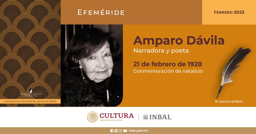 Amparo Dávila: Pionera de la literatura fantástica en México — Noticias en  la Mira con Lourdes Mendoza