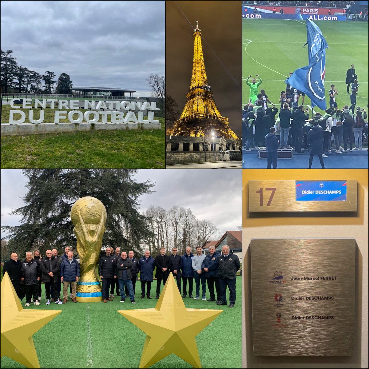 AshtonWMS's tweet photo. Clairefontaine, Paris - ‘The Castle’. An unforgettable conference, many thanks to the @FFF, a different class! https://t.co/r82OvjbWsA