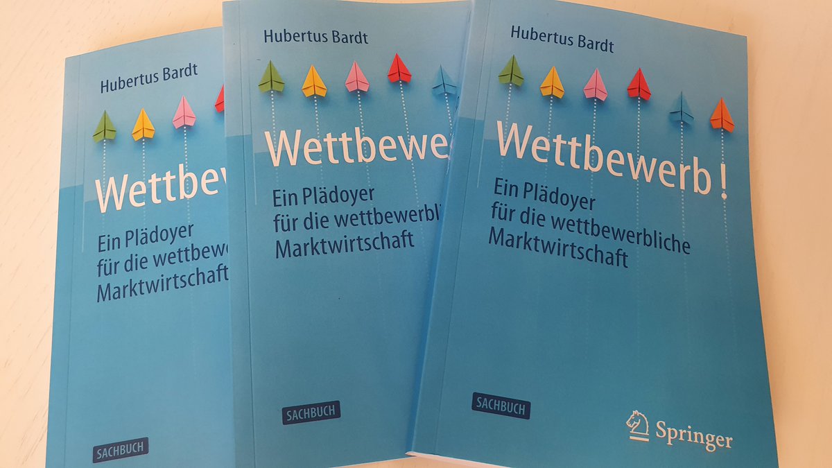 H_Bardt's tweet photo. Da ist es!

Wettbewerb!
Ein Plädoyer für die wettbewerbliche Marktwirtschaft

https://t.co/wGb4xA9sxH https://t.co/hLeUP8v0Es
