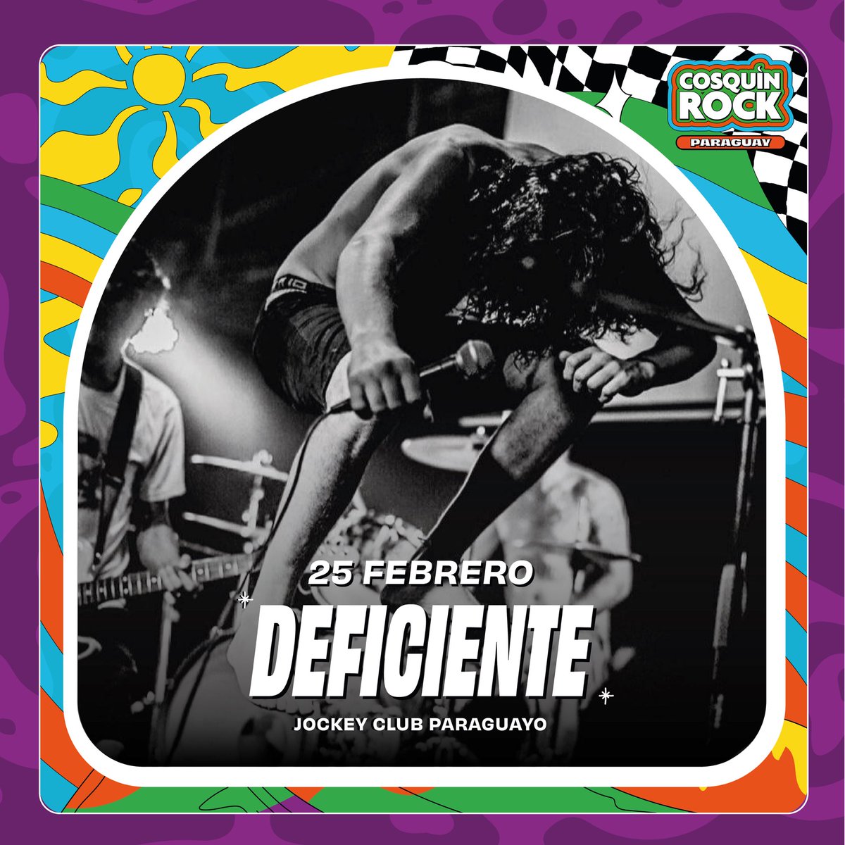 G5pro's tweet photo. ⏰ Contando los días para @CosquinRockPy ⏰
🎫 @ticketeapy
🗓️25 de Febrero
📍Jockey Club Paraguayo, Asunción
#Cosquin #CosquínRock #CRPY https://t.co/FSikGCXG7c