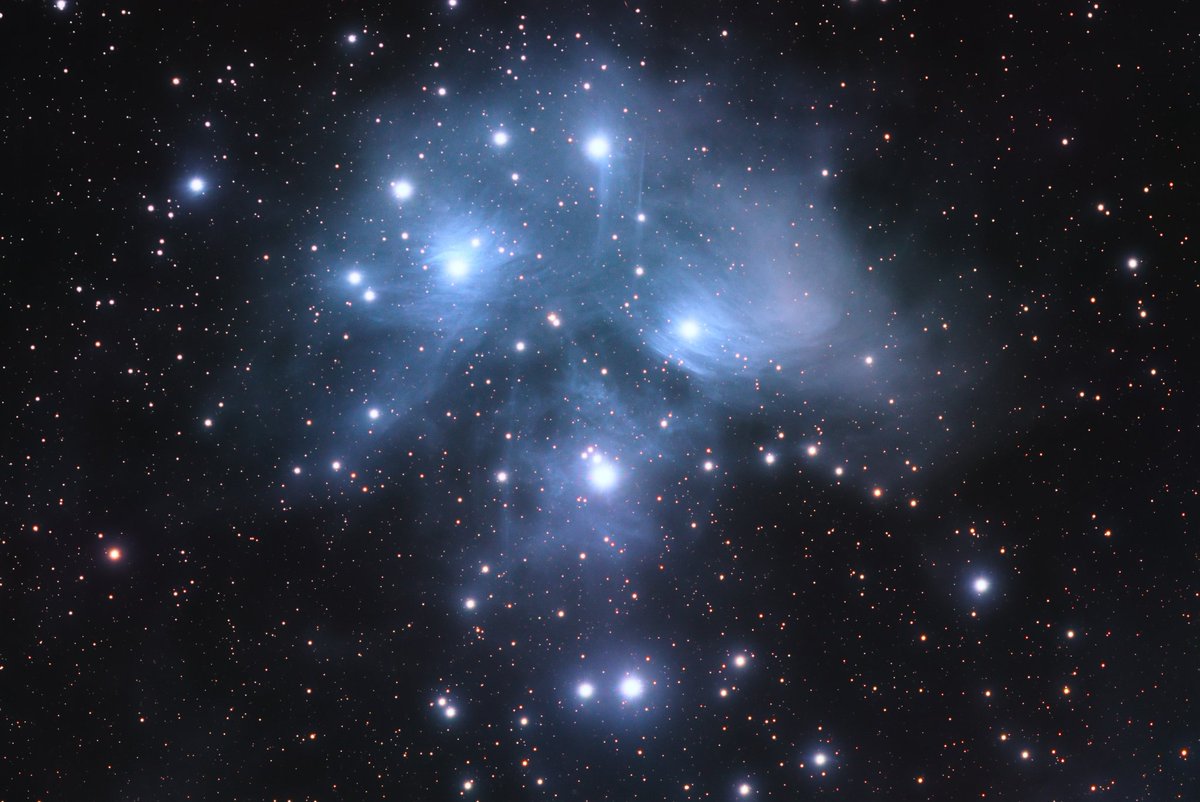 jonpither's tweet image. M45 #astrobackyard #astronomy