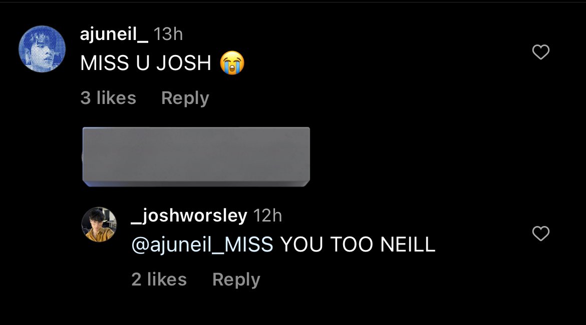 DreamMakerNEIL's tweet photo. neil commented under josh w's instagram post! #teamlifeline
@neilcutterr_ https://t.co/UbZ7rdAIEK