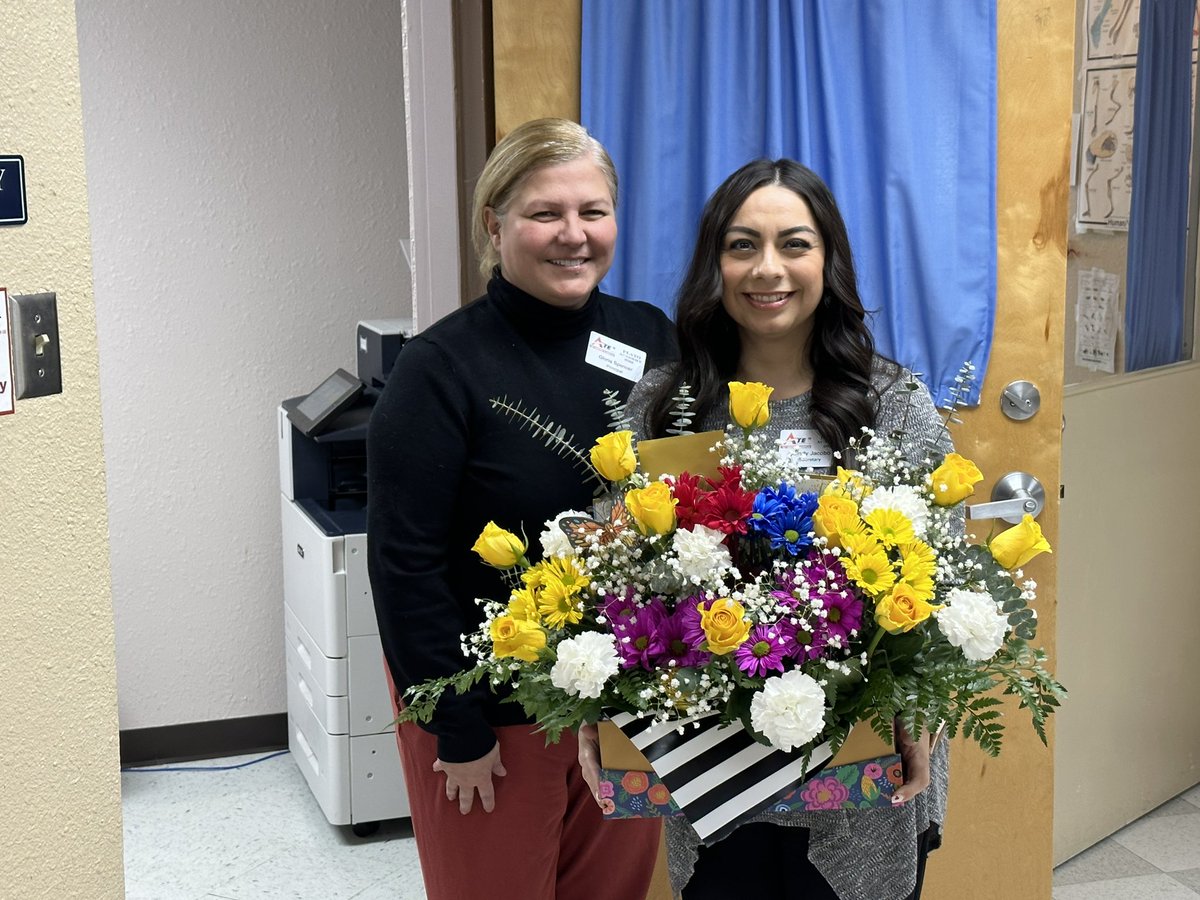 PlatoAcademy1's tweet photo. Congratulations to the Support Employee of 2023/2024, Cindy Jacobo!!! Your bright smile greets us every day and your hard work helps keep things running smoothly at Plato. We thank you!!! https://t.co/N2z3f4l3Sm