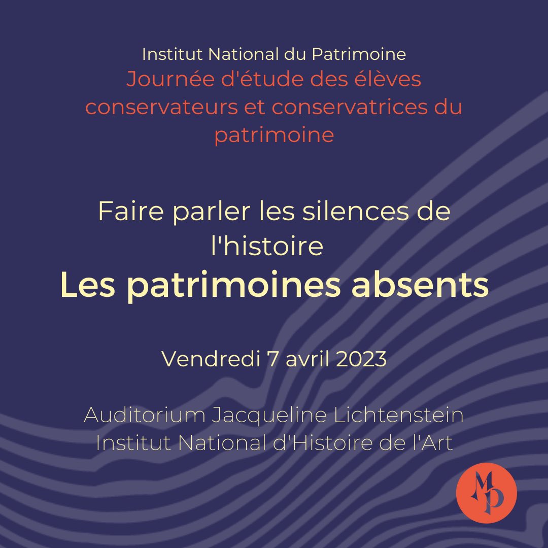 Élèves conservateurs du patrimoine INP/INET tweet media