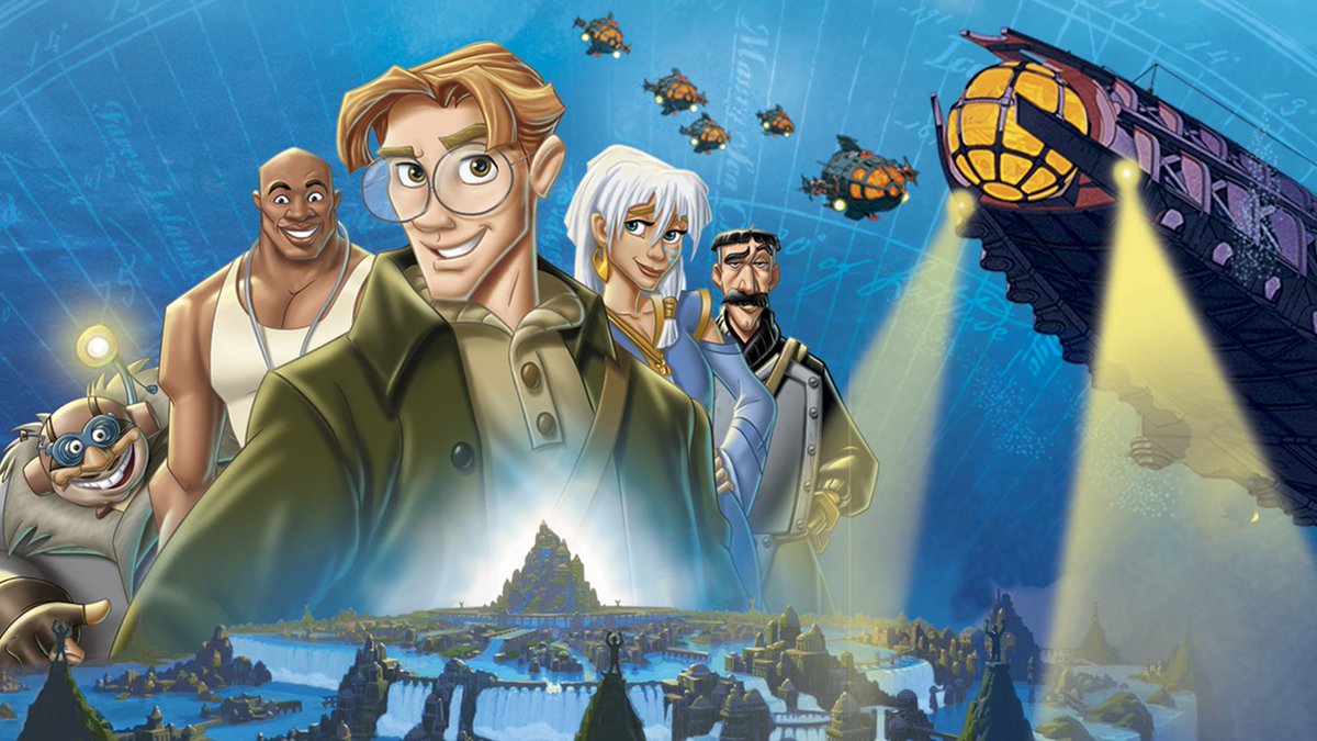 DisneyIT's tweet photo. Una città perduta, riscoperta.
#AtlantisL'ImperoPerduto #Disney #Animazione https://t.co/luwvo9nqTv