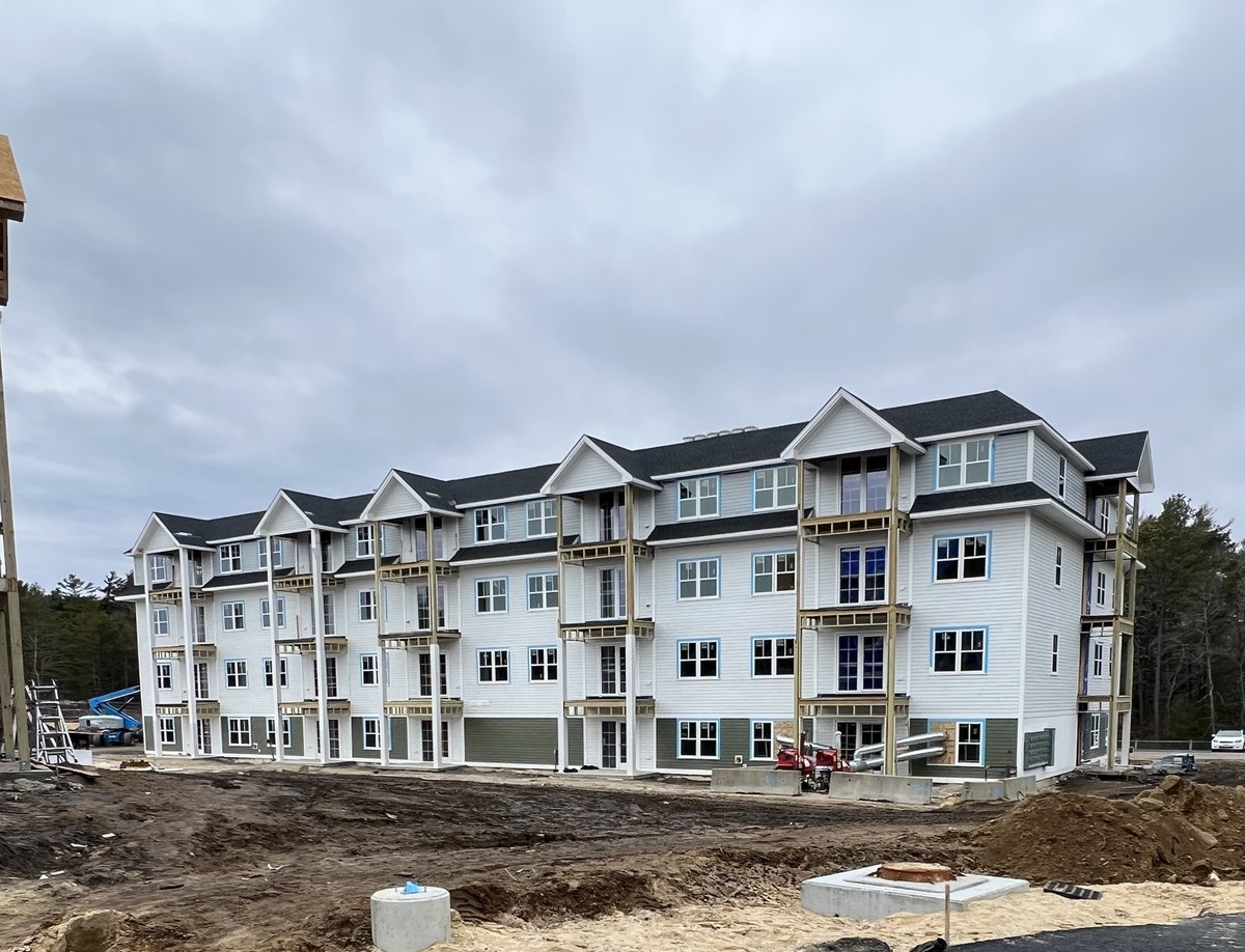 DakotaPartners_'s tweet photo. Woodland Cove, a new community located minutes from the Cape Cod bridges, will begin welcoming new residents by the end of 2023. Check out the progress on this new @PHIUS1 community! #DakotaDevelopments #CreatingHousingThatMatters #PassiveHouse #affordablehousing #LIHTC https://t.co/J0CkiIjlCp
