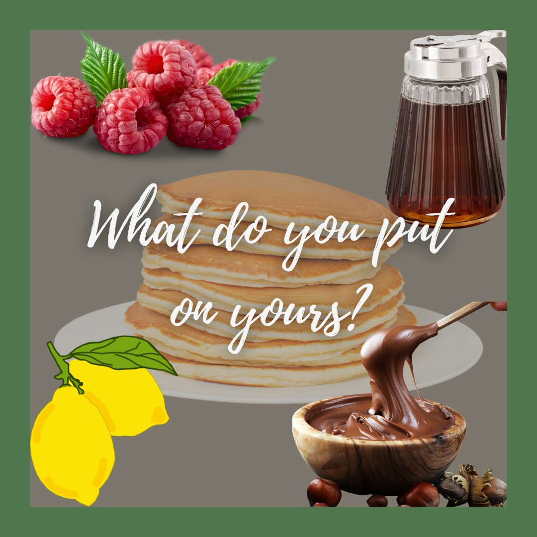 It’s pancake day and I can hear a flippin’ good time being had in house all around the village.

I’m partial to a squeeze of fresh lemon and icing sugar on my crepes but my friend Christophe likes American pancakes with apple and cinnamon. 
What do you have on yours?
#PancakeDay
