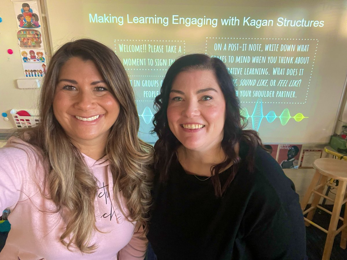 Leading <a href="/MarkTwainD63/">Mark Twain School</a> teachers in a cooperative learning structures cohort this morning with <a href="/NicoleSandine/">Mrs. Sandine</a> was a great way to start the day! <a href="/sussman_howard/">Howard Sussman</a> <a href="/EastMaine63/">EastMaine63</a>
