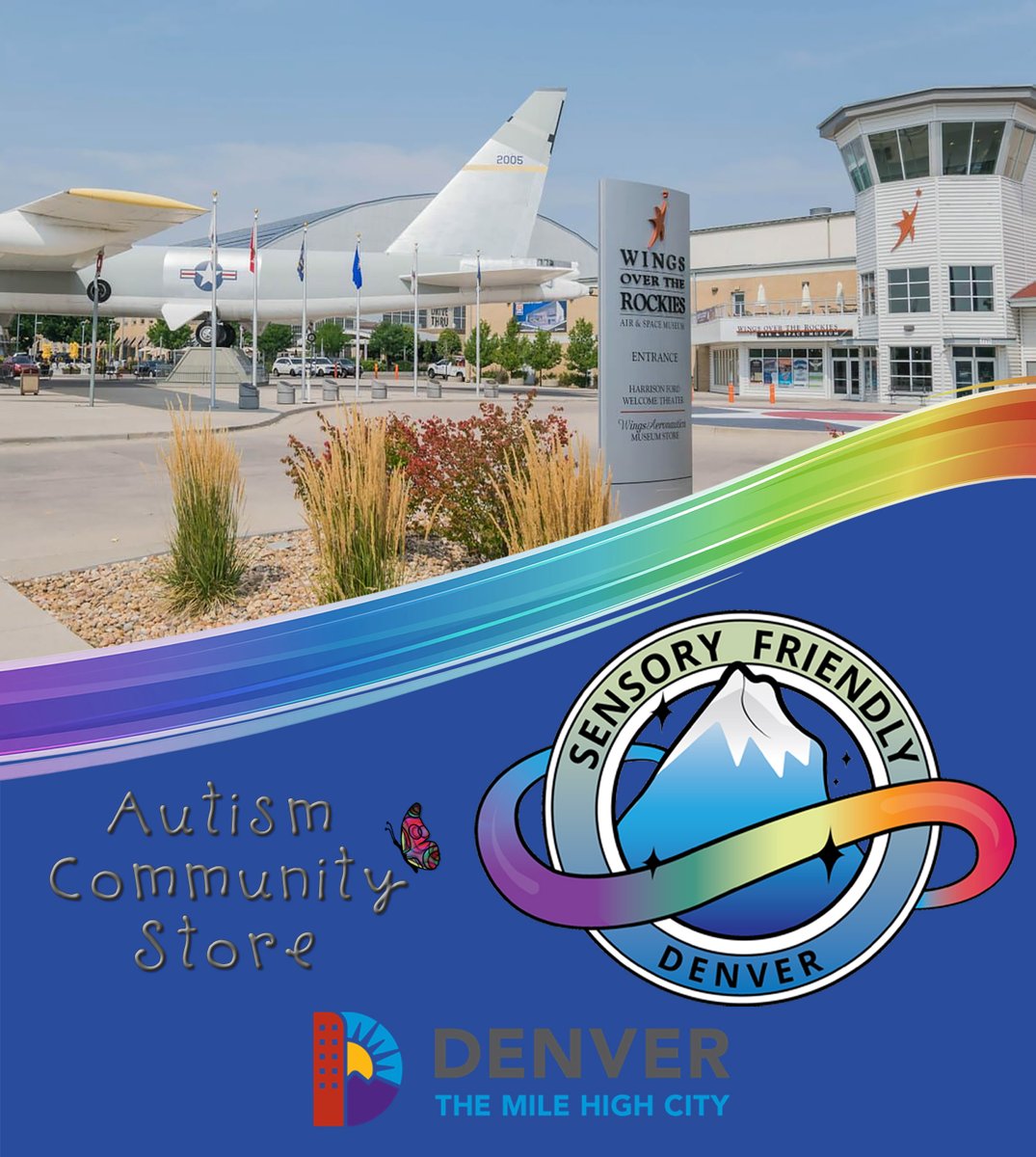 AutismCommStore's tweet image. “Wings Over the Rockies is working to make their programs more accessible for people who experience sensory processing challenges.  Could you please share some information about your experiences to help inform their efforts to be more inclusive?”
 
s.surveyplanet.com/e8bja71i