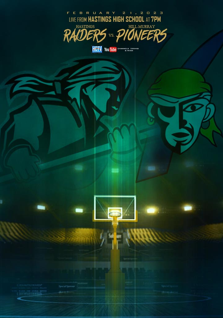 Hastings Community TV (@hastingstv14) on Twitter photo As of now it's game day! Tonight, <a href="/HastingsBoysBB/">Hastings Boys Basketball</a> will be taking on <a href="/HMBoysBB/">Hill-Murray Boys Basketball</a> ! Join us at 7PM for all the action!
We'll post any weather related announcements on our social media!
🏀 | Hastings vs Hill-Murray
🖥 | youtube.com/live/wP-Bjg64U…
📺 | HCTV Channel 799
⏰ | 7PM As of now it's game day! Tonight, <a href="/HastingsBoysBB/">Hastings Boys Basketball</a> will be taking on <a href="/HMBoysBB/">Hill-Murray Boys Basketball</a> ! Join us at 7PM for all the action!
We'll post any weather related announcements on our social media!
🏀 | Hastings vs Hill-Murray
🖥 | youtube.com/live/wP-Bjg64U…
📺 | HCTV Channel 799
⏰ | 7PM