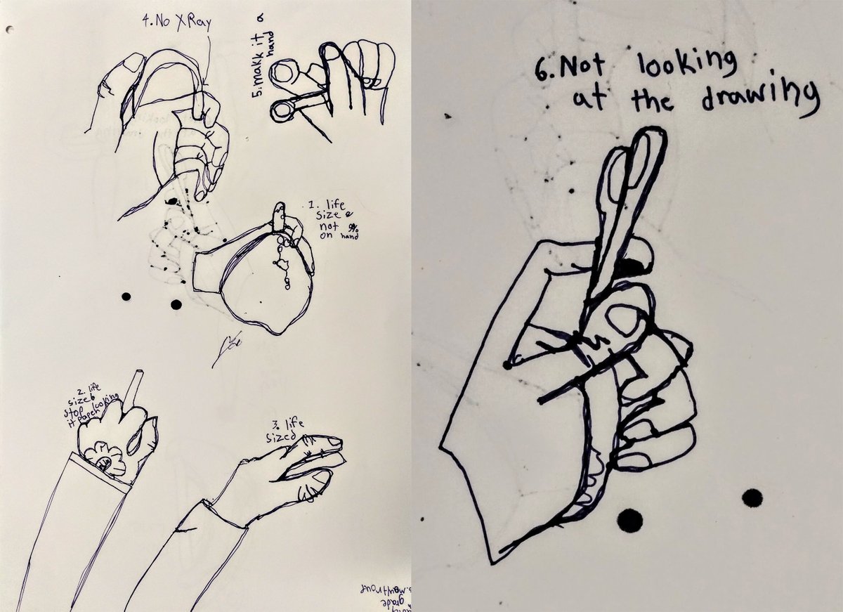 DrewJocelynn's tweet photo. Modified Blind Contour Drawings from 6th grade! More at https://t.co/snuGc4LZeG #SAU34pride #HDMSpride https://t.co/Fte9f8iHyw