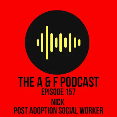 TheAandFPodcast's tweet photo. Episode 157 of the A&F podcast
We speak to Nick a post adoption social worker.
#Adoption
#PostAdoptionSupport
https://t.co/wZKhxlsP8r https://t.co/ONNwOstVqC