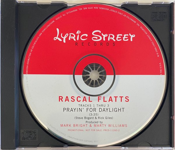 Absolutely wild to see that 23 years ago today we released our debut single, #PrayinForDaylight. Endless love to y’all for stickin around with us for so long. Can’t thank u enuff @rascalflatts