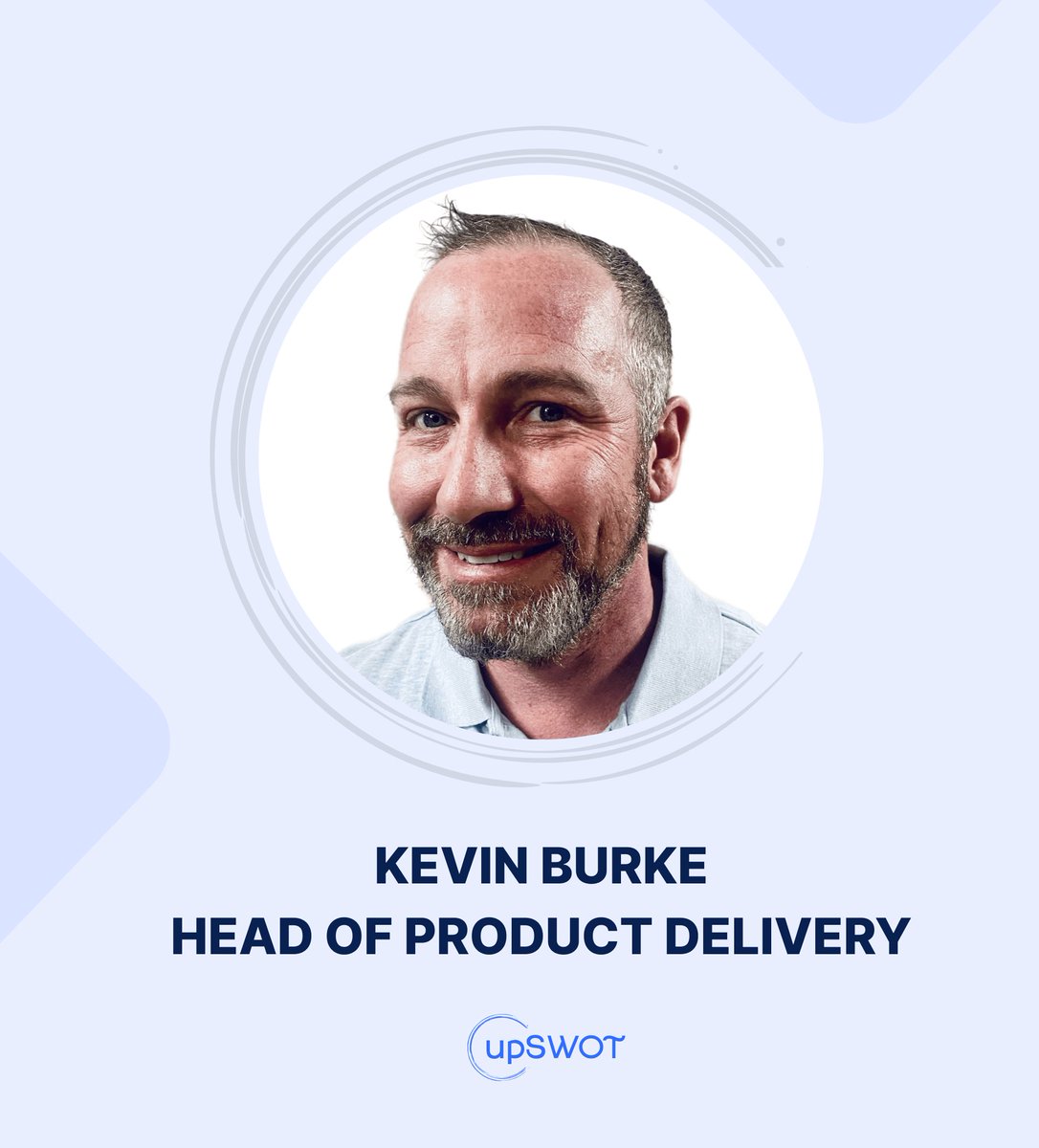 #upswotnews

We are proud to welcome Kevin Burke as the Head of Product Delivery to lead upSWOT platform delivery to the largest Core Banking Systems and Digital Banking Providers.

Welcome to the team, Kevin!
