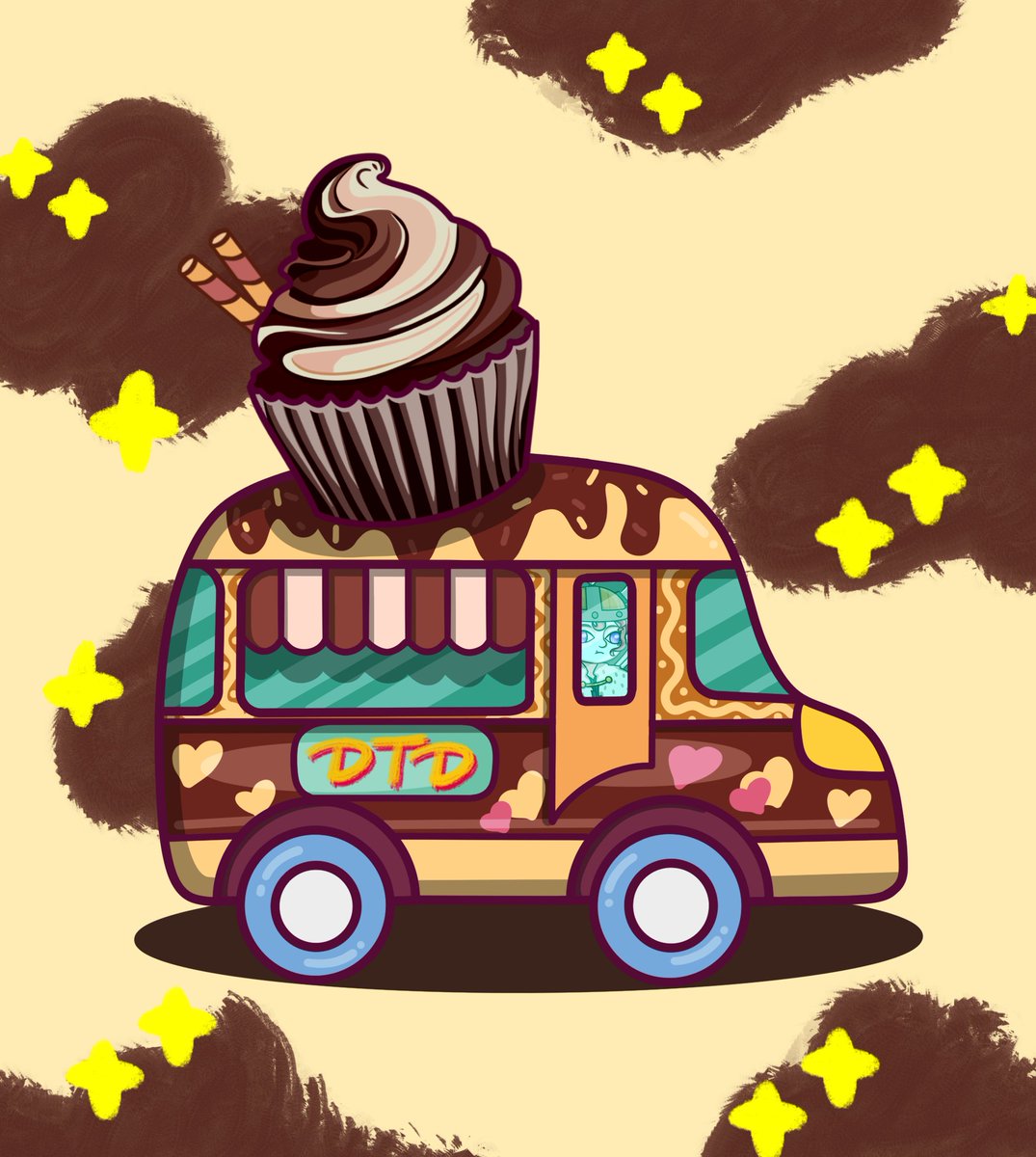 DTDProjectsNFT's tweet photo. G🚍🚍d afternoon,  #NFTs adventurers!

📣📣Beep!

🌈🌈'D'hocolate Cart🍫🍫

'Look what I captured!'

A delicious chocolate cart!

Nordic warriors, cheer up and enjoy chocolate!
🥳🥳

'Anytime, Anywhere'

#NFT #NFTCommunity #nftcollector #NFTartist #NFTCollection #Art #OpenSeaNFT https://t.co/U8lM7I5xHw