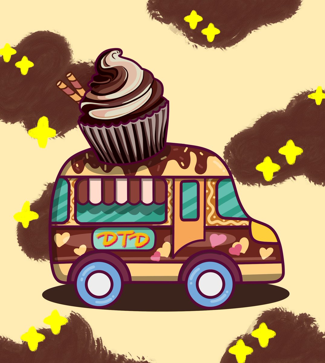 DTDProjectsNFT's tweet photo. G🚍🚍d afternoon,  #NFTs adventurers!

📣📣Beep!

🌈🌈'D'hocolate Cart🍫🍫

'Look what I captured!'

A delicious chocolate cart!

Nordic warriors, cheer up and enjoy chocolate!
🥳🥳

'Anytime, Anywhere'

#NFT #NFTCommunity #nftcollector #NFTartist #NFTCollection #Art #OpenSeaNFT https://t.co/U8lM7I5xHw