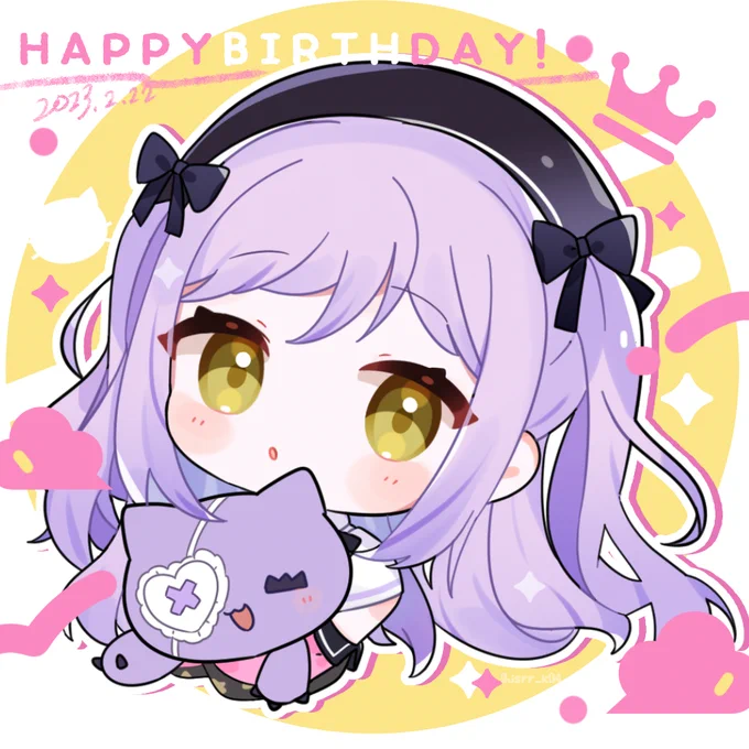 HAPPYBIRTHDAY!#るなぱれっと #紫宮るな生誕祭2023 