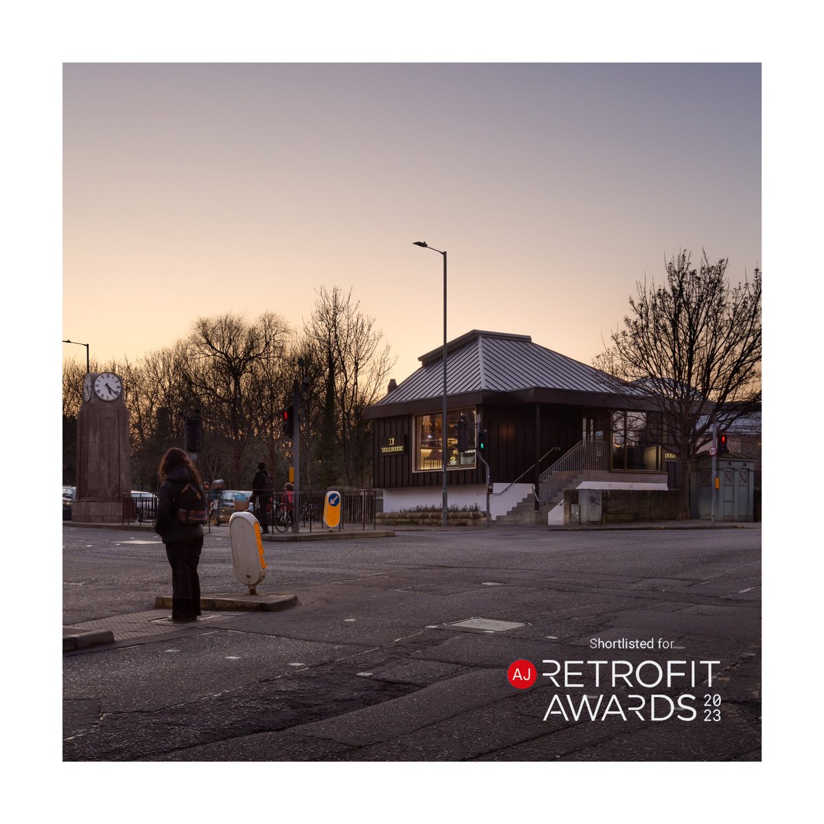 AJ Retrofit Awards.

We’re delighted to announce our Toll House restaurant project has been shortlisted as a finalist in the AJ Retrofit Awards 2023.
@ArchitectsJrnal @DineEdinburgh #ajretrofitawards #finalist #awards #leisure #retail #retrofit #reuse #fraserlivingstone #FLA