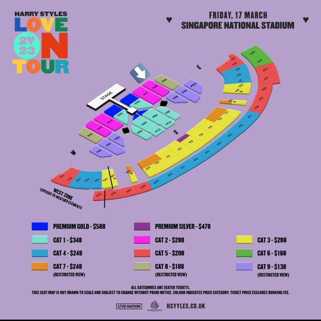 fushiyuji_'s tweet photo. WTS LFB
Ticket for Harry Styles Love On Tour Singapore
HSLOT SG 💌
Selling at face value $478 ea
4 Premium Silver
Physical Tix
Meet up only at SG
#HarryStylesLoveOnTour2023 #HarryStylesSG #LoveOnTourSingapore #LoveOnTourSG https://t.co/0fPlG6CxO3