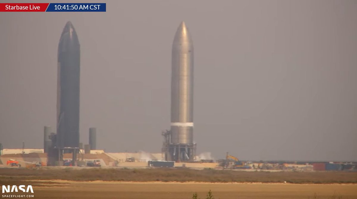 TGMetsFan98's tweet photo. SpaceX is conducting a cryogenic proof test of Ship 26 at Starbase.
Watch live: https://t.co/c6MHwpIJ4R https://t.co/WJEnFtEHT9