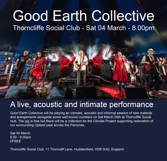 Diary Date - arrive early if you want a seat!