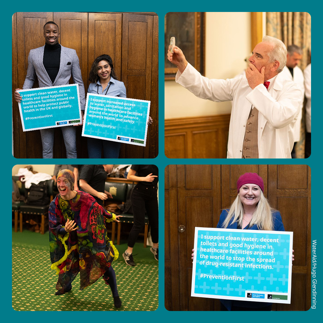 WaterAid (@wateraid) on Twitter photo Great to see so many people at <a href="/UKParliament/">UK Parliament</a> last night to hear about ways clean water, decent toilets and good hygiene can stop the spread of drug-resistant infections 🦠
Thank you for supporting #PreventionFirst - and to <a href="/ThatMould/">The Mould that Changed the World Musical 🎵</a> for the performance 🎵 Great to see so many people at <a href="/UKParliament/">UK Parliament</a> last night to hear about ways clean water, decent toilets and good hygiene can stop the spread of drug-resistant infections 🦠
Thank you for supporting #PreventionFirst - and to <a href="/ThatMould/">The Mould that Changed the World Musical 🎵</a> for the performance 🎵